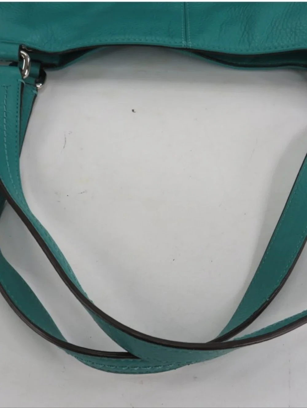 Coach Carrie Pebble Leather Shoulder Bag